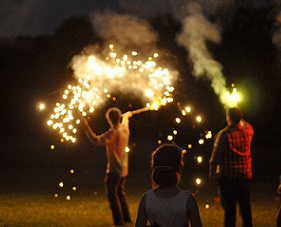 Fireworks pic of people-cropped