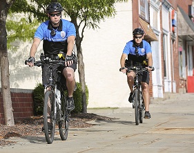 Police on Bikes- cropped