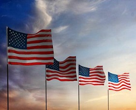 American flags thumbnail