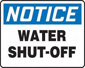 Water shut off notice thumbnail